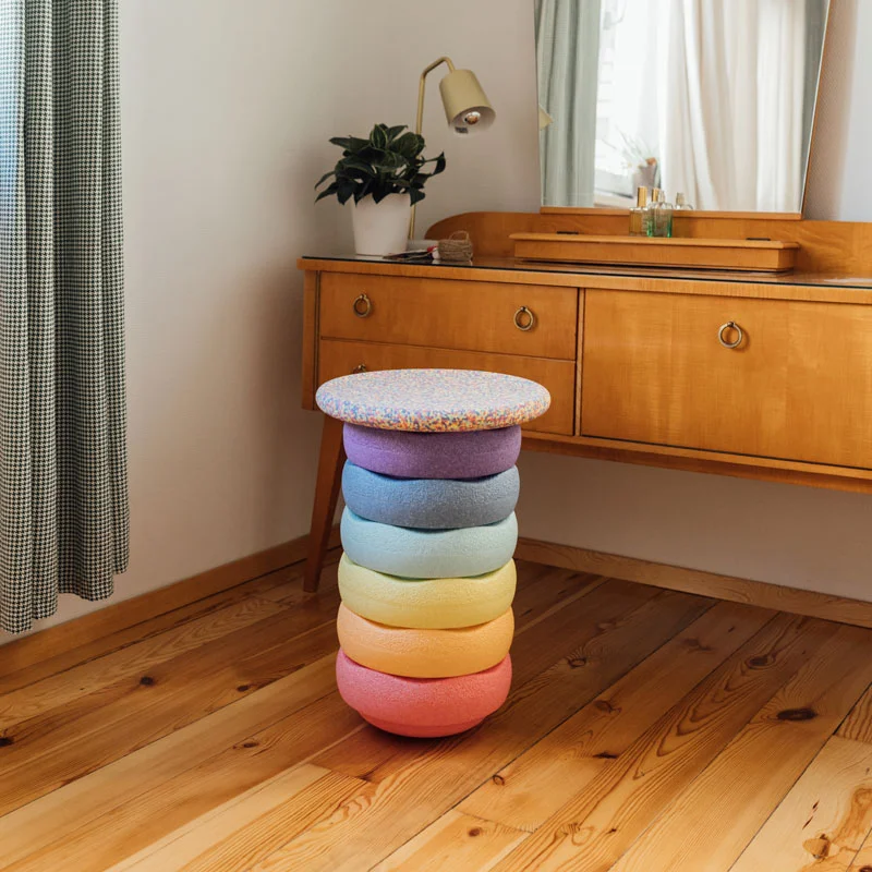 Stapelstein rainbow set pastel, mavrica